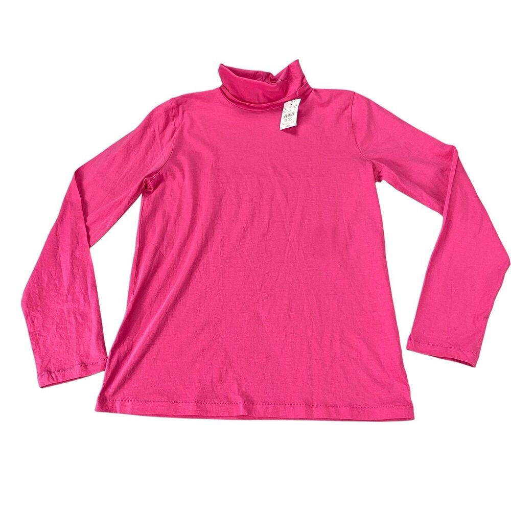 J‎ Crew Factory Classic Turtleneck Pink Women’s Medium MSRP $36 NWT